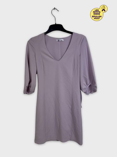 Robe Lilas Manches Bouffantes  - patrizia pepe - Modalova