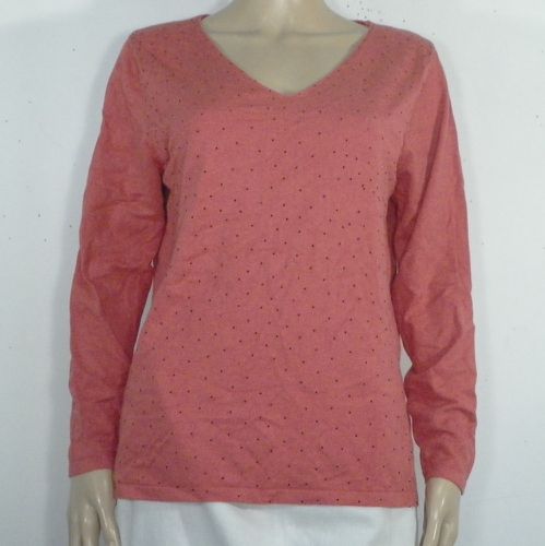 Pull Saumon Taille Estime 42 - non renseign - Modalova