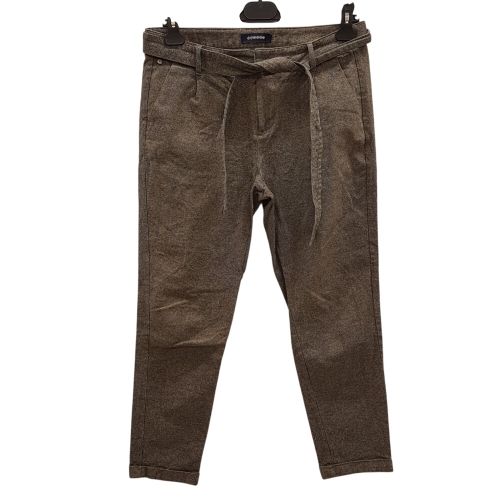 Pantalon chiné bleu et - Taille 40 - Bonobo - Modalova