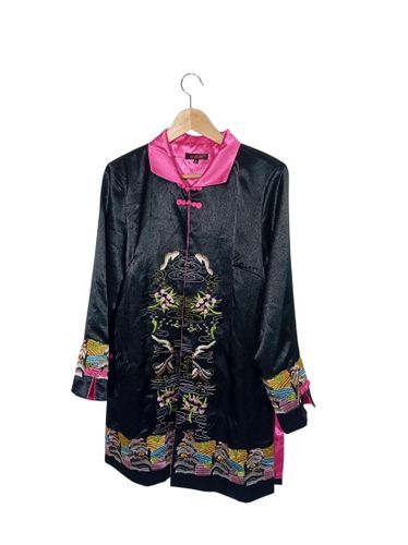 Veste Traditionnelle Chinoise Brodée (V3748) - Label Emmaus - Modalova