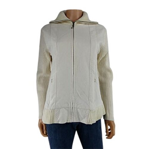 Veste blanche zippée - Text - Taille L - Label Emmaus - Modalova