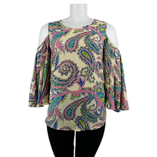 Blouse imprimé - Taille T2 - Manoukian - Modalova