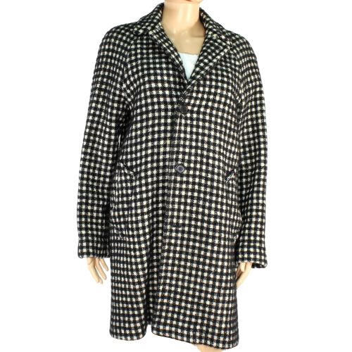 Manteau Et Blanc Taille estimée 40 - Sandro - Modalova