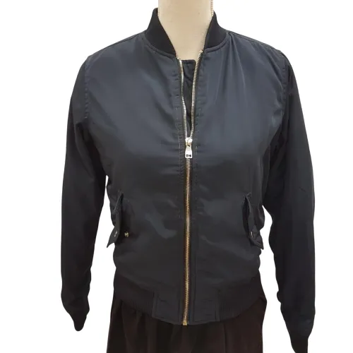 Bomber marine - Taille M - Bershka - Modalova