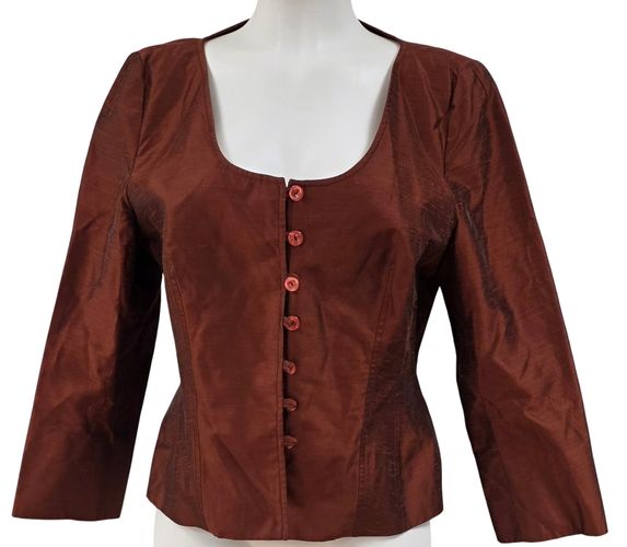 Veste / Blazer Vintage Cuivré - 1-2-3 - Taille 42 (FR) / 40 (DE) - Maison 123 - Modalova
