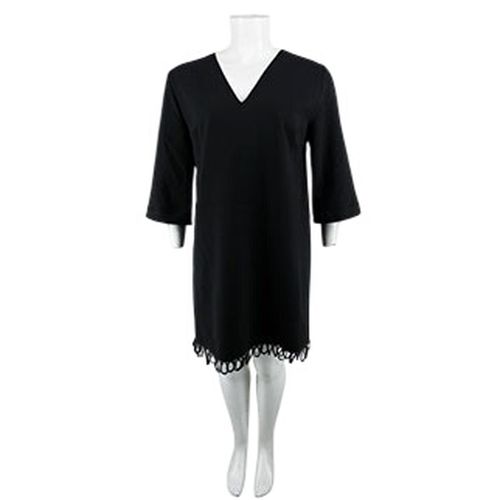 Robe manche 3/4 col V - Tanais - Taille 46 - Label Emmaus - Modalova