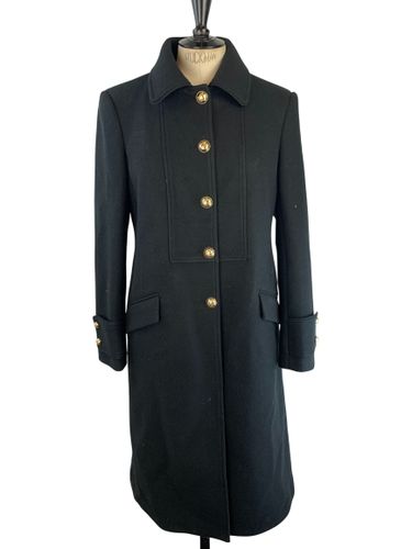 Manteau long structuré à boutonnage simple & boutons dorés - Neuf d'invendu - Taille S / M (estimé) - Label Emmaus - Modalova