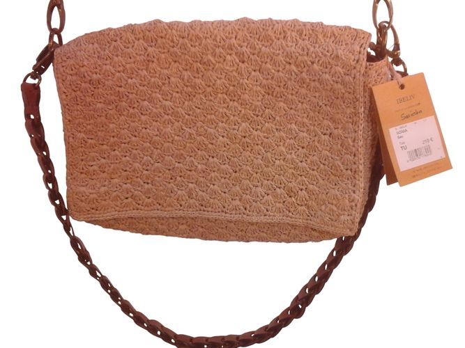 Sac Bandoulière raphia tressé - Label Emmaus - Modalova