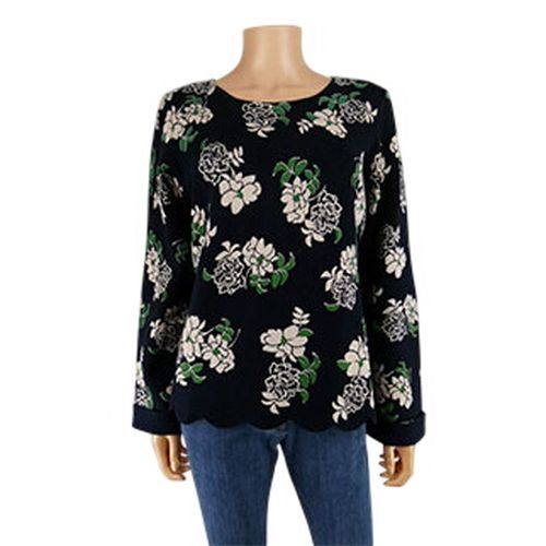Pull imprimé fleurs - Taille 2 - Un Jour Ailleurs - Modalova