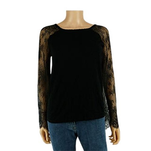 Top avec manches en dentelle - Claudie Pierlot - Taille 1 - Label Emmaus - Modalova