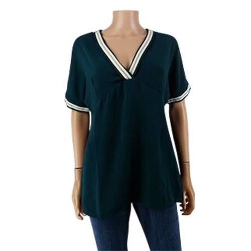 T-shirt sapin col V - Taille 42 - Jacqueline Riu - Modalova