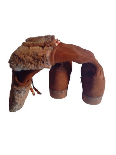 Bottes hautes en cuir CLOSER pointure 37 - Label Emmaus - Modalova