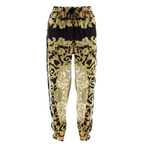 Legging imprimées fleurs - Taille M - Versace - Modalova