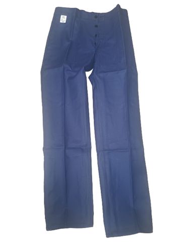 Pantalon de travail vintage CRO - 100% Coton - T44 NEUF - Label Emmaus - Modalova