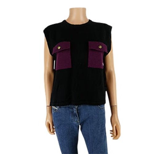 Pull / violet sans manche - Maggy Calhoun - Taille 3 - Label Emmaus - Modalova