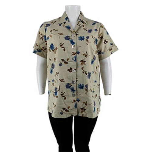 Chemisier imprimé fleurs - Taille 50 - Daxon - Modalova