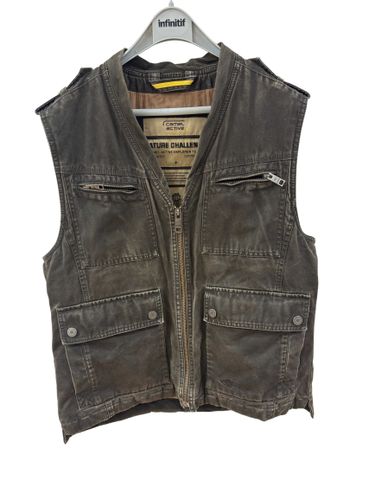 Gilet sans manches de style cargo/Camel Active - Nature Challenge / Explorer Team - Label Emmaus - Modalova
