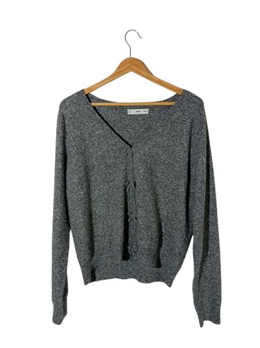Gilet Gris En Laine Mango (T6996) - Mango - Modalova