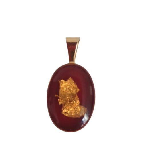 Pendentif à la feuille d'or - Label Emmaus - Modalova