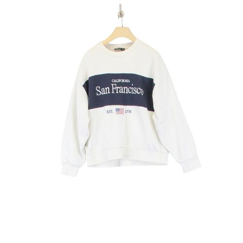 Sweatshirt en coton - taille S - Stradivarius - Modalova