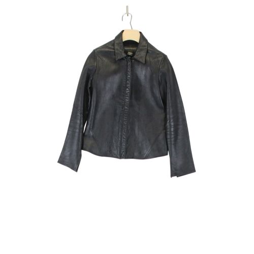 Veste en cuir - taille XS - Banana Republic - Modalova