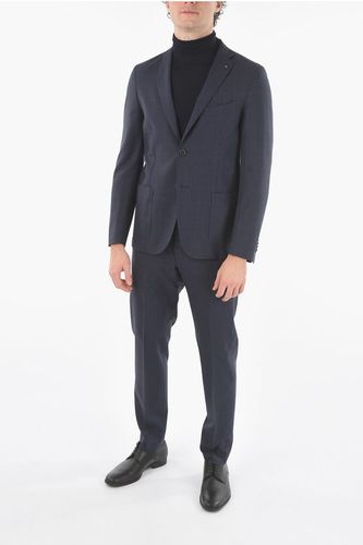 CC COLLECTION SMART SUIT Glen-checkered RESET Suit with Beet size 50 - Corneliani - Modalova