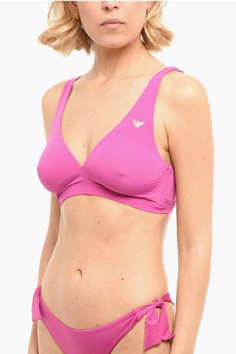 EMPORIO Bikini Top with Logo Print size Xs - Armani - Modalova