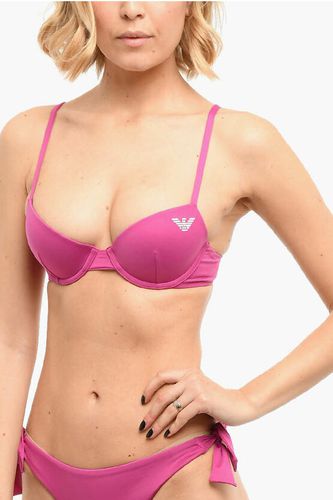 EMPORIO Bikini Top with Logo Print size Xs - Armani - Modalova