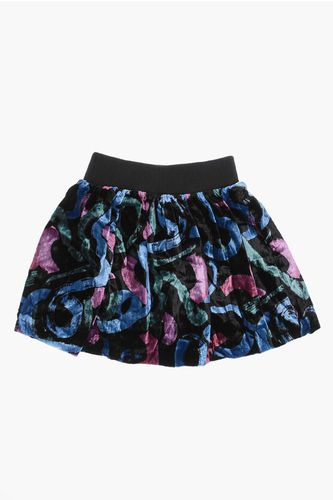 EMPORIO Patent Fabric Flared Skirt size 10 Y - Armani Junior - Modalova