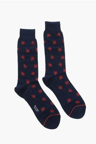 Long Socks with Allover Spiders Pattern size Unica - Paul Smith - Modalova