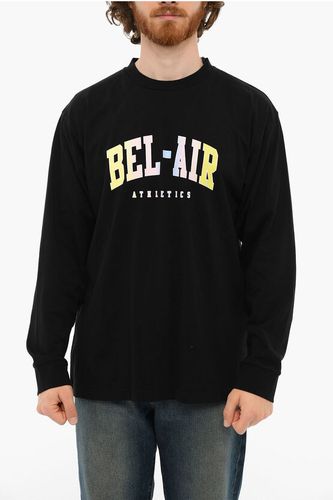 Long Sleeved COLLEGE T-shirt With Logo Print size Xs - Bel Air Athletics - Modalova