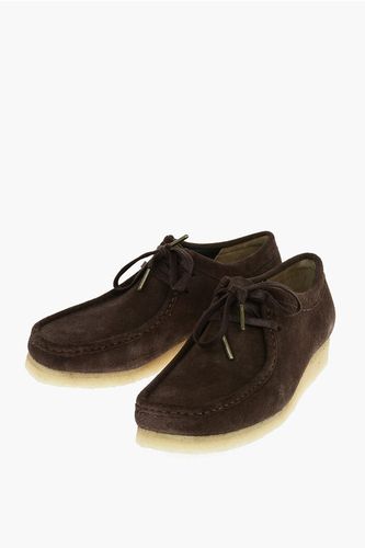 Suede WALLABEE Desert Boots With Rubber Sole size 42,5 - Clarks - Modalova