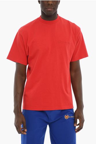 Solid Color ACADEMY Crew-neck T-Shirt with Embroidered Logo size L - Bel Air Athletics - Modalova