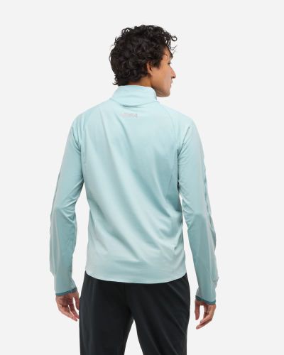 Haut à col zippé GlideTech en Taille L | T-Shirts - HOKA - Modalova