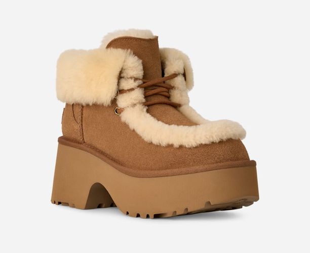 Botte à lacets Classic Esmee in Brown, Taille 39, Daim - Ugg - Modalova
