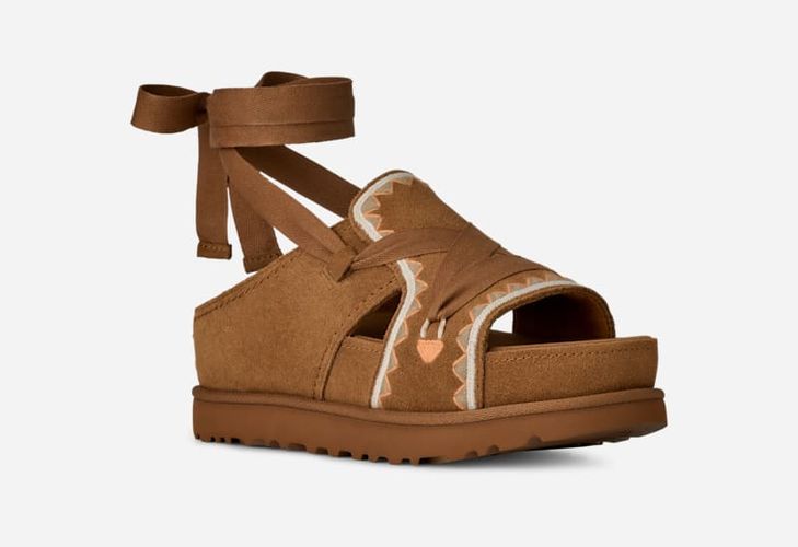Sandale Goldenstar Hi Artistitch in Brown, Taille 39, Daim - Ugg - Modalova