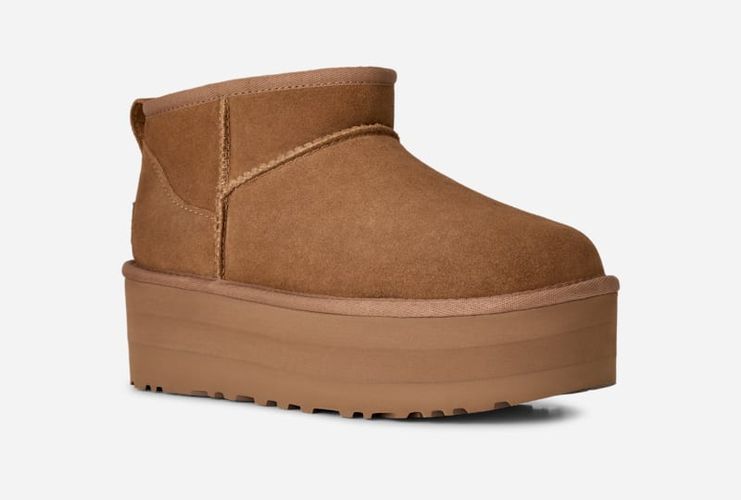 Classic Ultra Mini à plateforme | UE in Brown, Taille 36, Daim - Ugg - Modalova