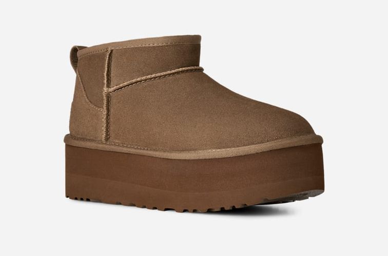 Classic Ultra Mini à plateforme | UE in Brown, Taille 39, Daim - Ugg - Modalova