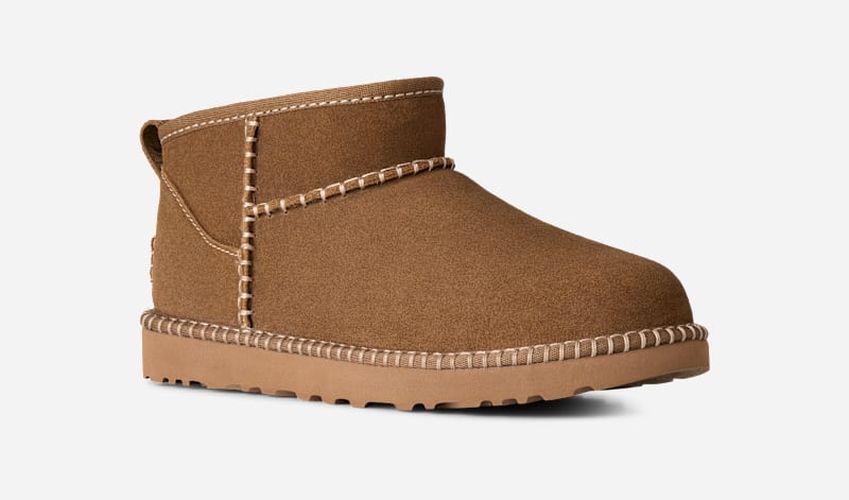 Botte Classic Ultra Mini Botanic in Brown, Taille 39 - Ugg - Modalova