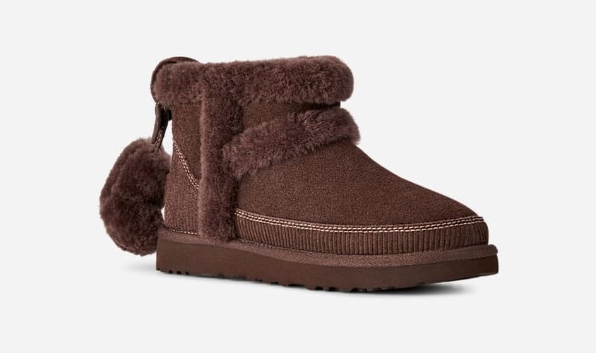 Botte Classic Mini Heritage in Brown, Taille 36 - Ugg - Modalova