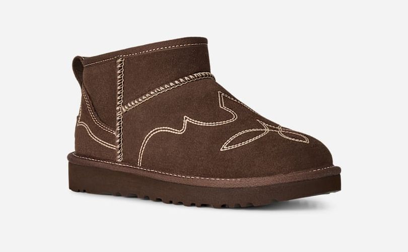 Botte Classic Ultra Mini Western in Brown, Taille 36 - Ugg - Modalova