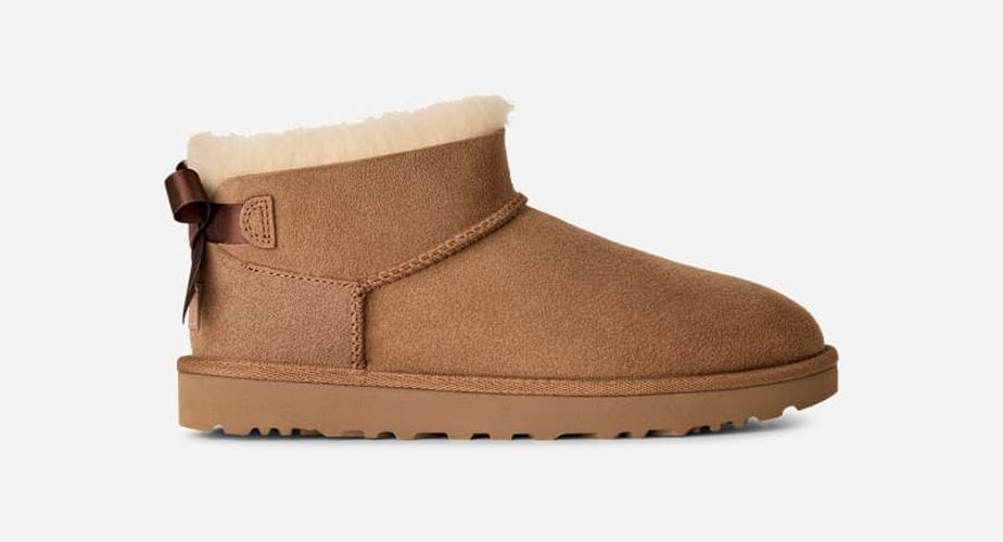 Botte Ultra Mini Bailey Bow in Brown, Taille 43 - Ugg - Modalova