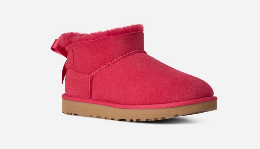 Botte Ultra Mini Bailey Bow in Red, Taille 39 - Ugg - Modalova