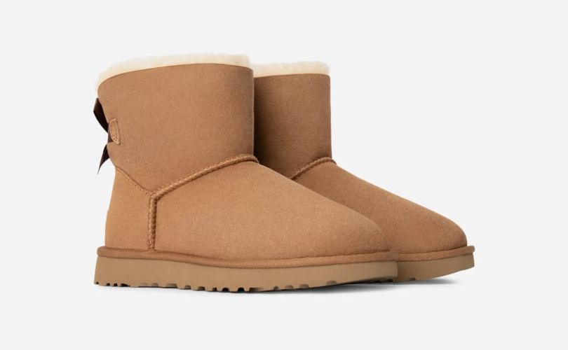 Mini Bailey Bow II | UE in Brown, Taille 38, Shearling - Ugg - Modalova