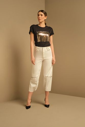 Amelia T-shirt - Negro, L - DUMA & Co - Modalova