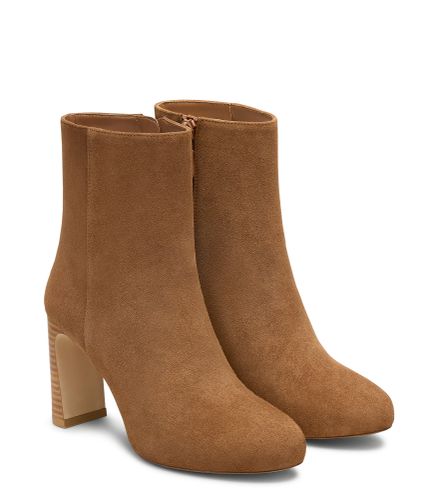 BABETTE PLATFORM ZIP BOOTIE, SOLDES, /, SUEDE/STACKED - Stuart Weitzman - Modalova