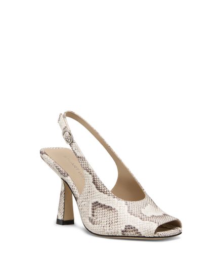 VAL SLINGBACK 85, Flash sale, , MONOCHROME PRINTED SNAKE - Stuart Weitzman - Modalova