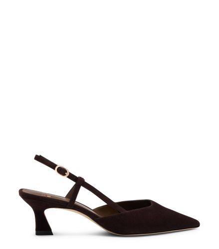 VINNIE 50 ESCARPIN À BRIDE ARRIÈRE, SLINGBACK, , DAIM - Stuart Weitzman - Modalova