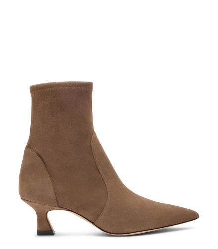 VINNIE BOTTINE 50, BOTTES ET BOTTINES, TAUPE PATINÉ, DAIM STRETCH - Stuart Weitzman - Modalova