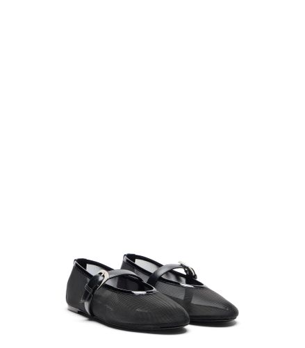 SAI BAREITALL MARY JANE, Last chance, , MESH GALA/PATENT/LACQUERED NAPPA - Stuart Weitzman - Modalova
